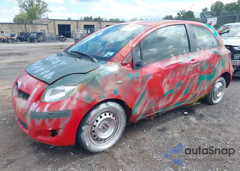 2010 Toyota Yaris из США, поврежденный, VIN JTDJT4K34A5313518